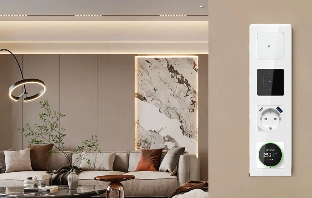Avatto CS20-EU-B WiFi Touch smart blind switch aprašymas - Prekės nuotrauka