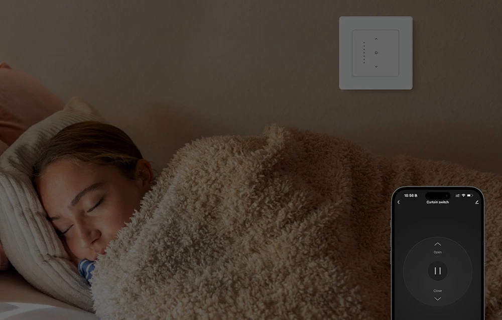 Avatto CS20-EU-W jutiklinis išmanusis WiFi roletų jungiklis aprašymas - Prekės nuotrauka Avatto CS20-EU-W jutiklinis išmanusis WiFi roletų jungiklis aprašymas - Prekės nuotrauka