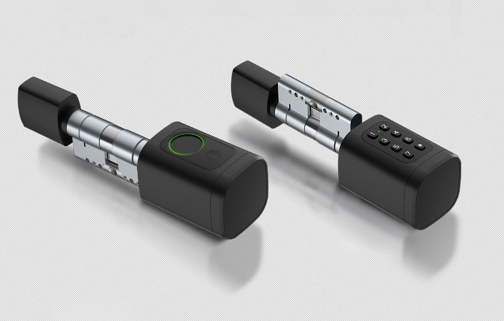 Avatto SDL-V1-B80 80mm digital lock cylinder Juodas aprašymas - Prekės nuotrauka