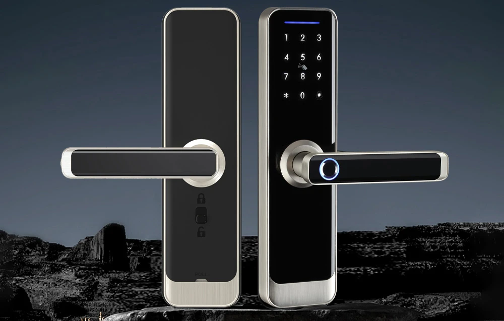 Avatto Smart Digital Lock ZSDL-A270-S-ALI-5572 ZigBee Sidabrinis aprašymas - Prekės nuotrauka