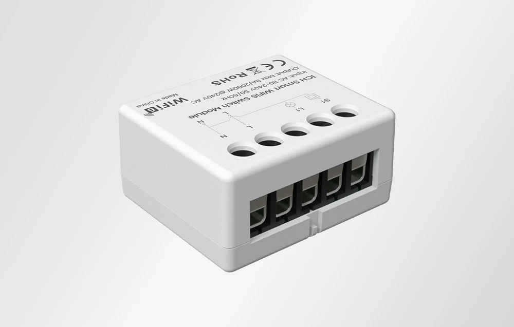 Avatto Išmani relė Wi-Fi 6, 230Vac, 8A, MINI, su energijos matavimu, TUYA / Smart Life aprašymas - Prekės nuotrauka