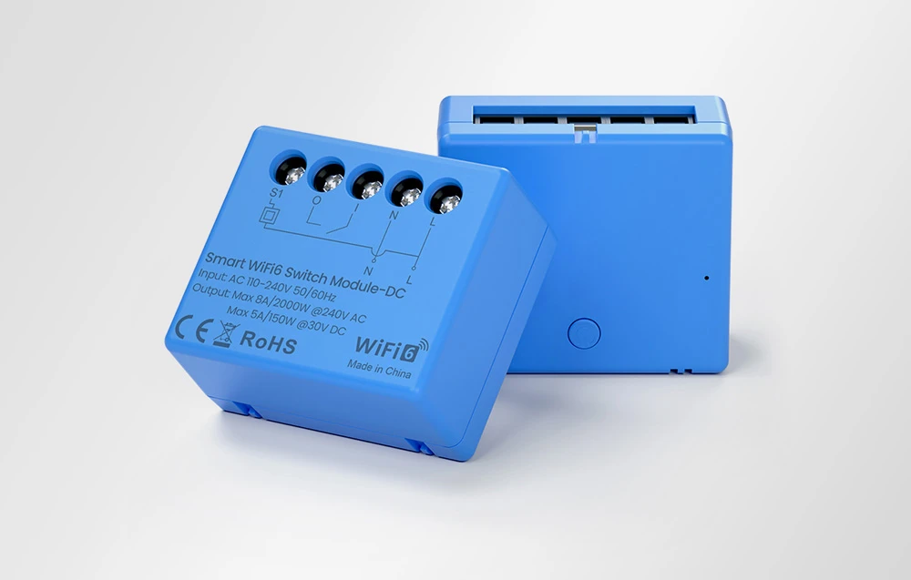 Avatto Išmani relė Wi-Fi 6, 230Vac 8A, 30Vdc 5A, MINI, su sausu kontaktu, TUYA / Smart Life aprašymas - Prekės nuotrauka Avatto Išmani relė Wi-Fi 6, 230Vac 8A, 30Vdc 5A, MINI, su sausu kontaktu, TUYA / Smart Life aprašymas - Prekės nuotrauka
