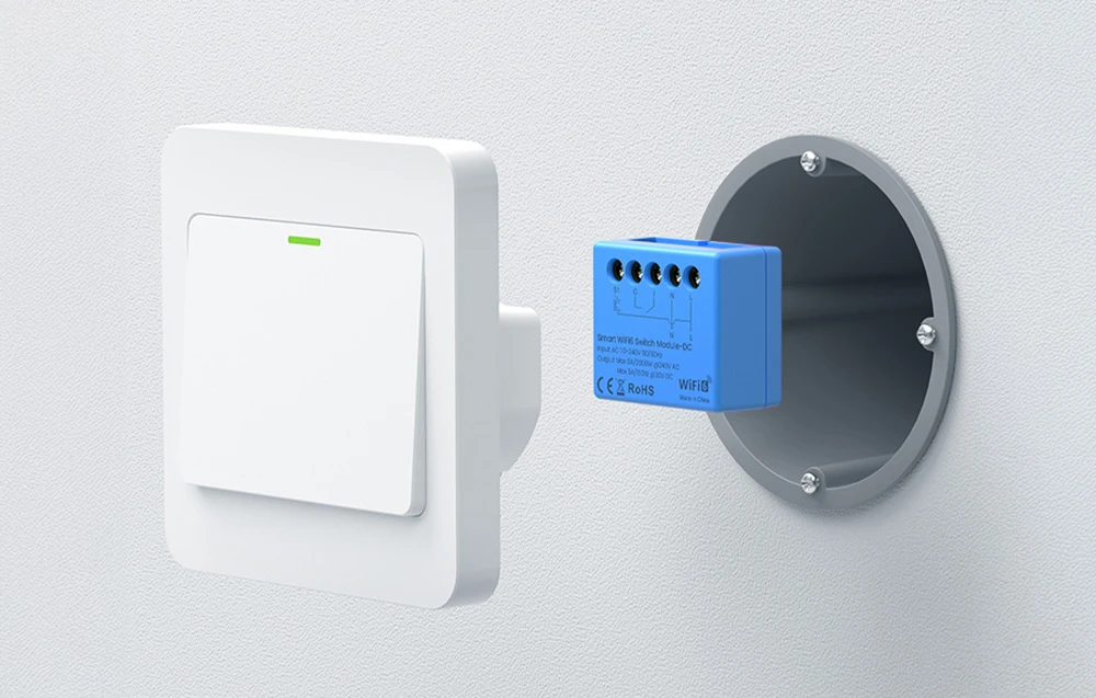Avatto Išmani relė Wi-Fi 6, 230Vac 8A, 30Vdc 5A, MINI, su sausu kontaktu, TUYA / Smart Life aprašymas - Prekės nuotrauka Avatto Išmani relė Wi-Fi 6, 230Vac 8A, 30Vdc 5A, MINI, su sausu kontaktu, TUYA / Smart Life aprašymas - Prekės nuotrauka