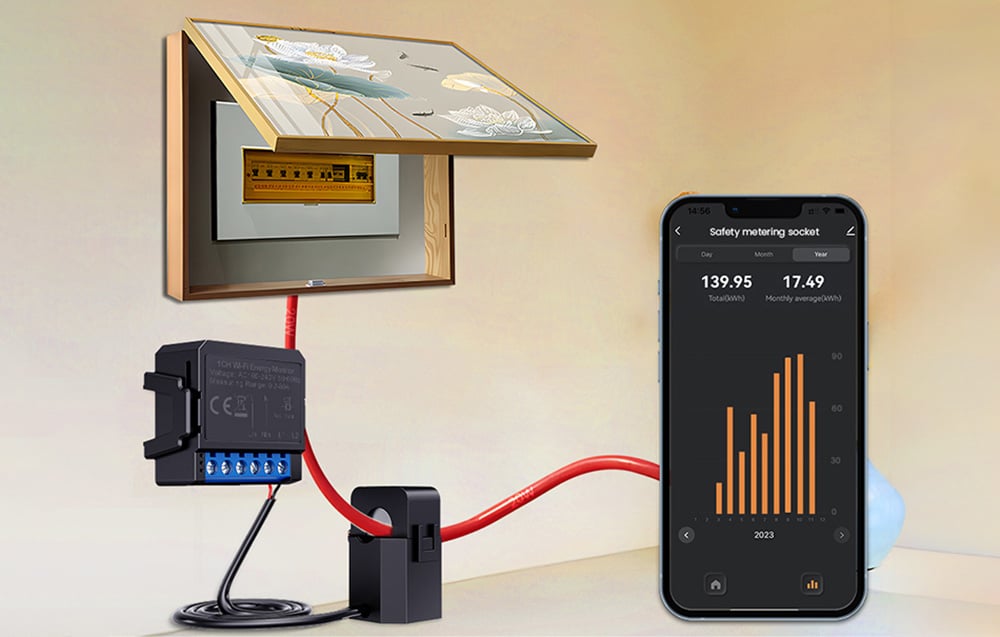 Avatto ZigBee išmanusis dvikryptis energijos skaitiklis ZWPM16-1 aprašymas - Prekės nuotrauka Avatto ZigBee išmanusis dvikryptis energijos skaitiklis ZWPM16-1 aprašymas - Prekės nuotrauka