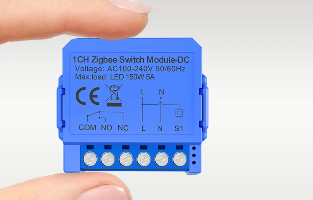 „Avatto ZWSM16-DC-1“ išmanusis 1 kanalo „ZigBee“ jungiklio modulis su bevoltiniu nuolatinės srovės kontaktu aprašymas - Prekės nuotrauka „Avatto ZWSM16-DC-1“ išmanusis 1 kanalo „ZigBee“ jungiklio modulis su bevoltiniu nuolatinės srovės kontaktu aprašymas - Prekės nuotrauka