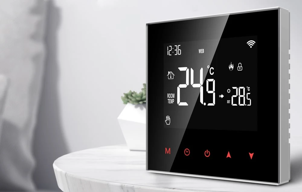 Avatto ZWT100 Zigbee termostatas katilo valdiklis 3A TUYA aprašymas - Prekės nuotrauka