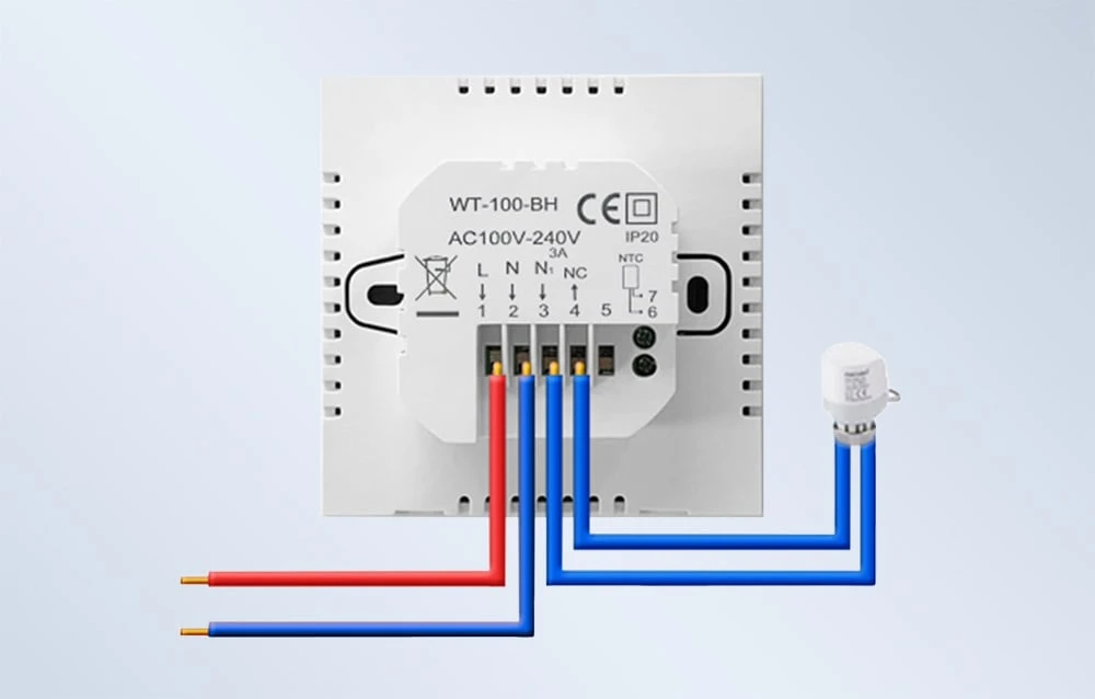 Avatto ZWT100 Zigbee vandens šildymo termostatas 3A TUYA aprašymas - Prekės nuotrauka Avatto ZWT100 Zigbee vandens šildymo termostatas 3A TUYA aprašymas - Prekės nuotrauka