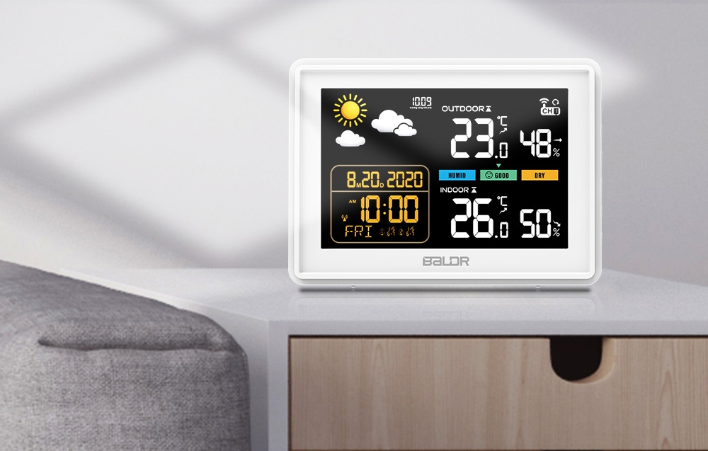 Rainpoint BALDRTHERM B0359WST2H2PR Orų stotelė with Outdoor Sensor aprašymas - Prekės nuotrauka