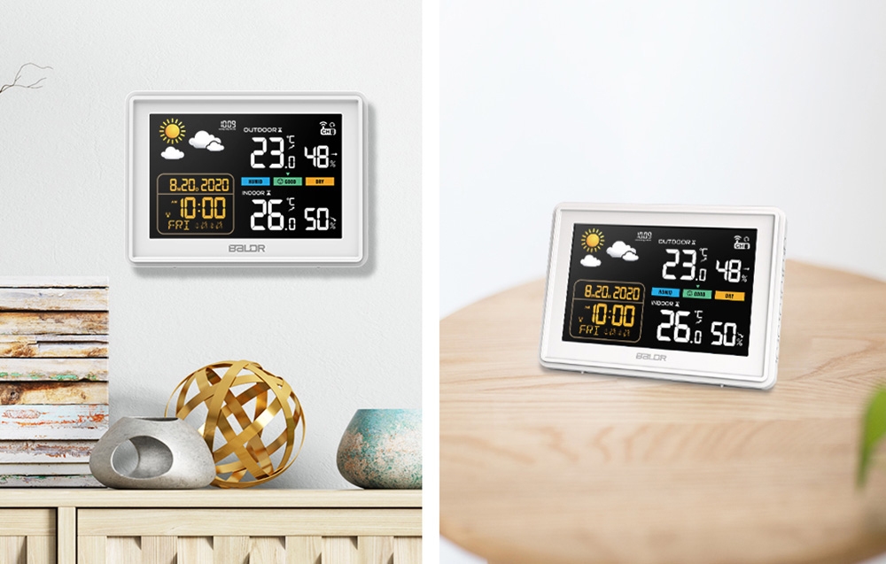 Rainpoint BALDRTHERM B0359WST2H2PR Orų stotelė with Outdoor Sensor aprašymas - Prekės nuotrauka