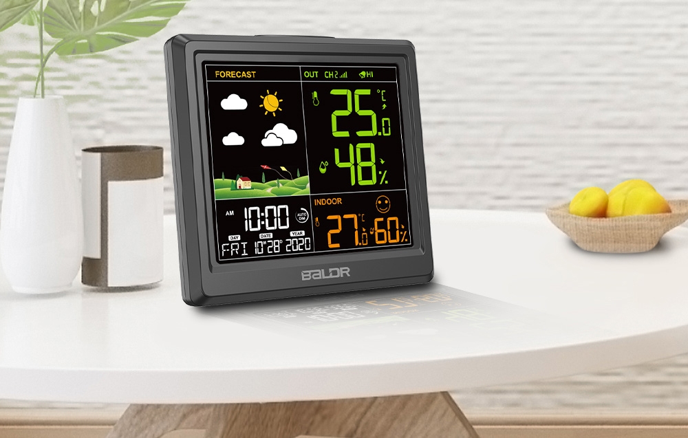 Rainpoint BALDRTHERM B0389WST2H2-V1 Orų stotelė with Outdoor Sensor aprašymas - Prekės nuotrauka
