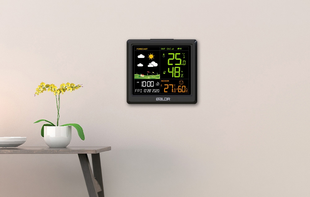 Rainpoint BALDRTHERM B0389WST2H2-V1 Orų stotelė with Outdoor Sensor aprašymas - Prekės nuotrauka