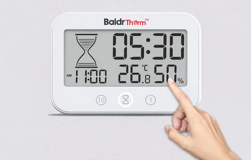 Rainpoint BALDRTHERM B0549STH Bathroom Timer aprašymas - Prekės nuotrauka