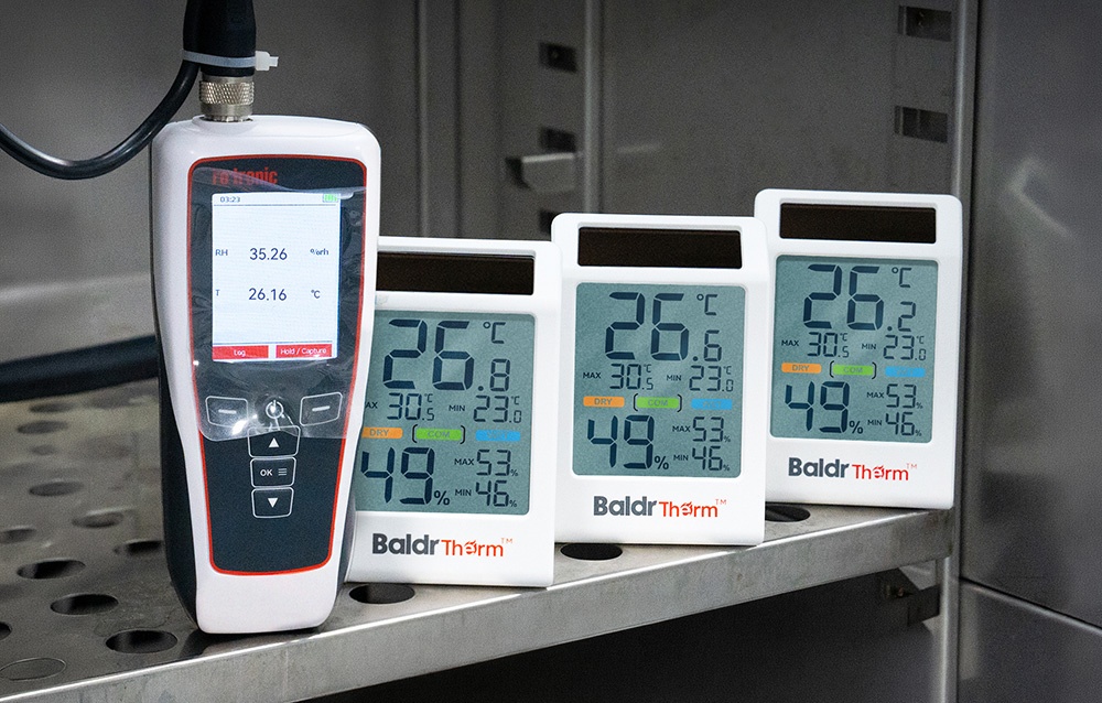 Rainpoint BALDRTHERM B0590TH-V6 Solar-Powered Thermohygrometer with a Large Screen aprašymas - Prekės nuotrauka