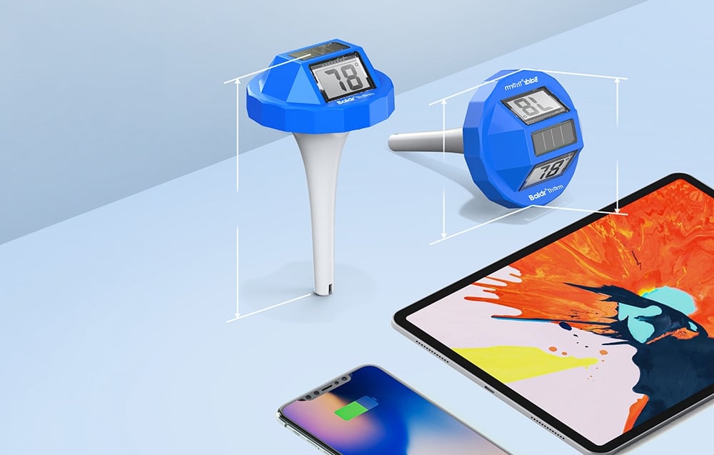 Rainpoint BALDRTHERM B0705T saulės energija varomas baseino termometras aprašymas - Prekės nuotrauka