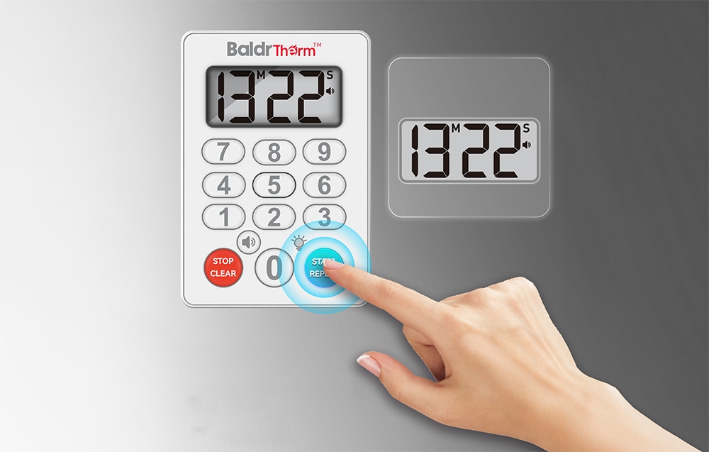 Kaitlentė Rainpoint BALDRTHERM E0575S Kitchen Timer aprašymas - Prekės nuotrauka