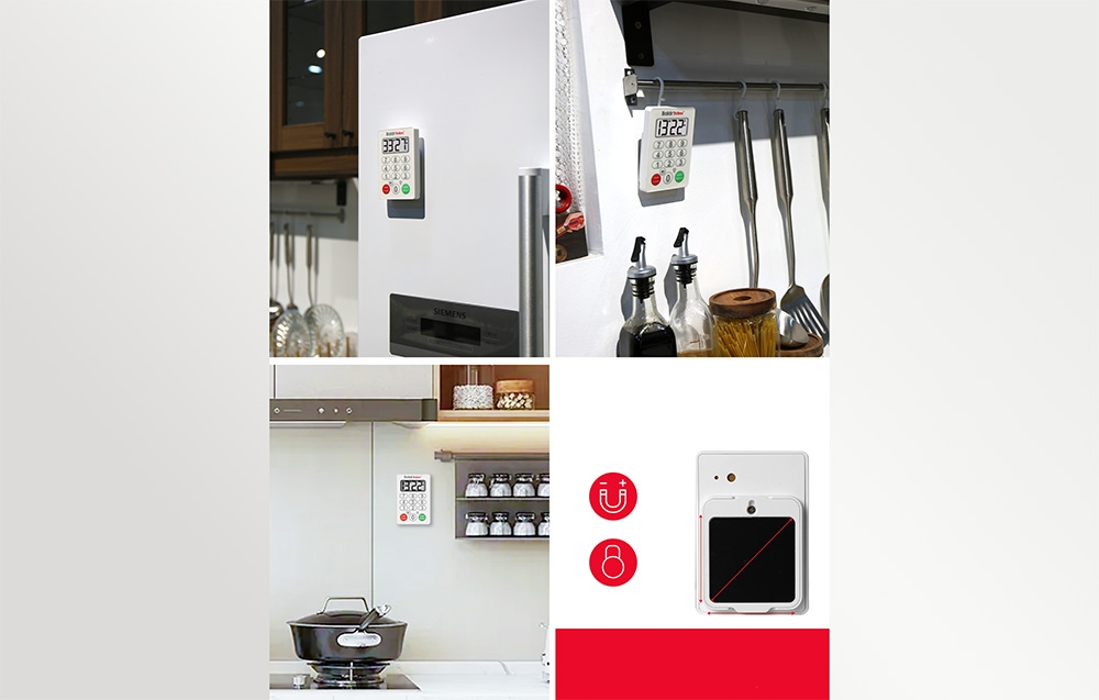 Kaitlentė Rainpoint BALDRTHERM E0575S Kitchen Timer aprašymas - Prekės nuotrauka