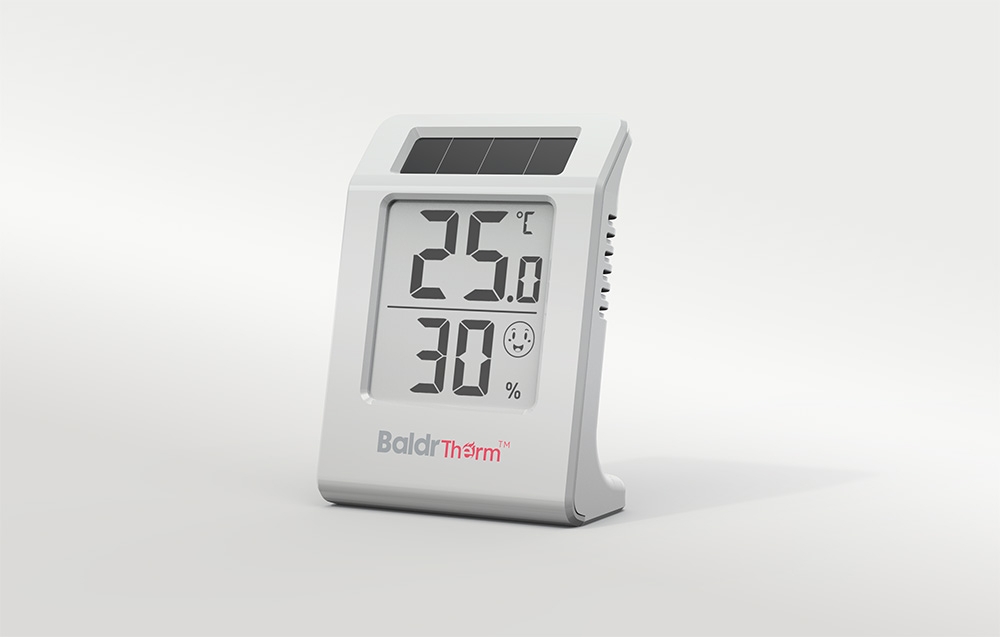 Rainpoint BALDRTHERM E0587TH Solar-Powered Thermohygrometer aprašymas - Prekės nuotrauka