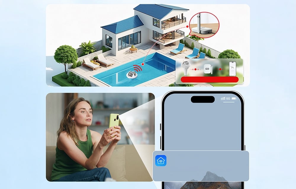 Rainpoint BALDRTHERM HCS0706 baseino termometras (jutiklis + šakotuvas) su Wi-Fi aprašymas - Prekės nuotrauka
