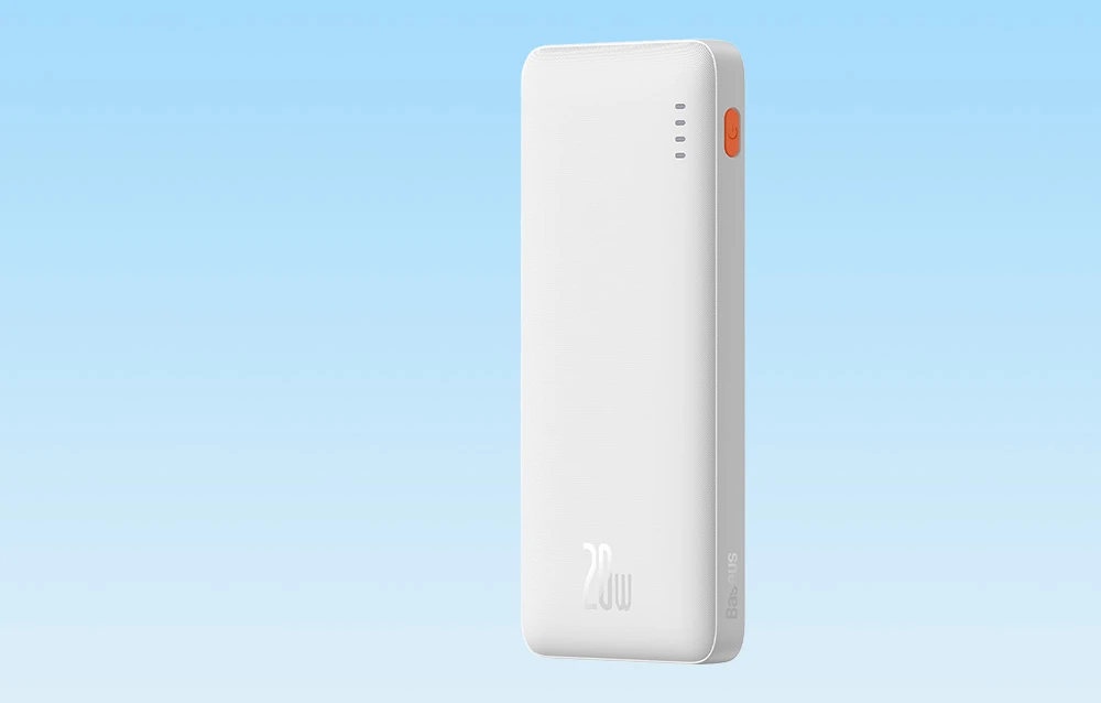 Baseus Airpow 10000mAh 20W maitinimo blokas (baltas) aprašymas - Prekės nuotrauka