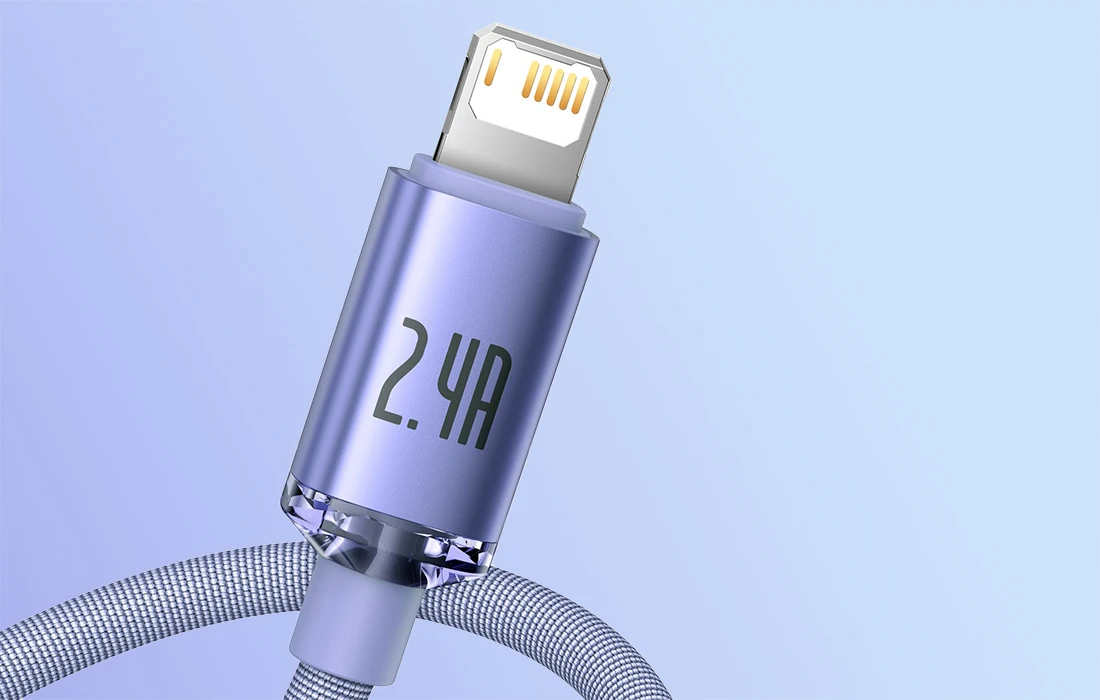 Baseus LAIDAS „Lightning“–USB 1,2 m aprašymas - Prekės nuotrauka