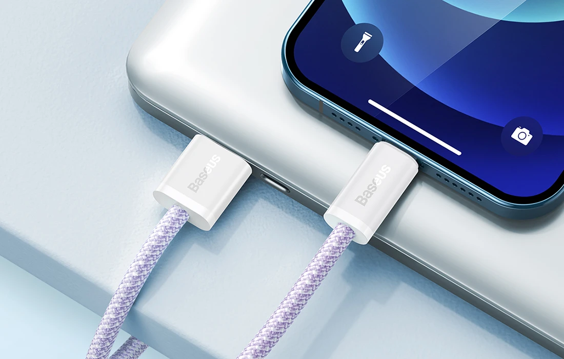 Baseus Dynamic kabelis USB - Lightning 2.4A 2m aprašymas - Prekės nuotrauka Baseus Dynamic kabelis USB - Lightning 2.4A 2m aprašymas - Prekės nuotrauka