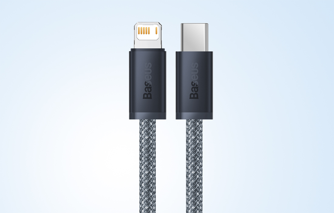 Baseus Dynamic Series USB-C - Lightning kabelis 20W 1m - Pilkas aprašymas - Prekės nuotrauka