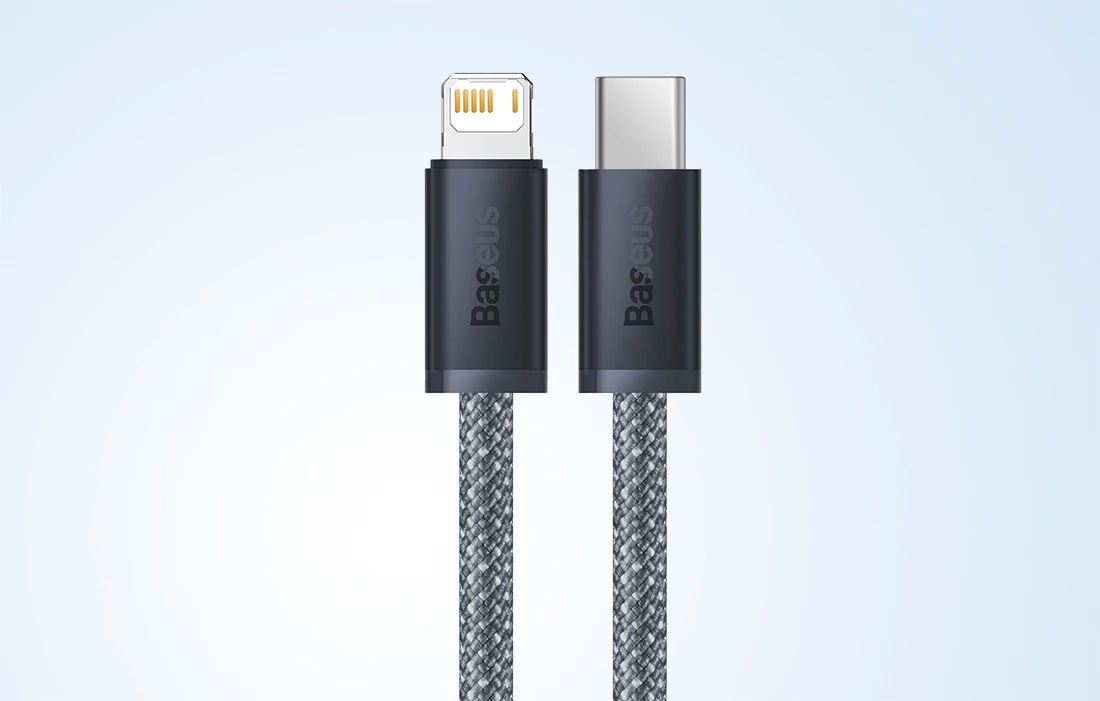 Baseus Dynamic Series USB-C - Lightning kabelis 20W 2m - Pilkas aprašymas - Prekės nuotrauka Baseus Dynamic Series USB-C - Lightning kabelis 20W 2m - Pilkas aprašymas - Prekės nuotrauka