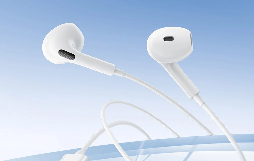 Baseus Encok CZ19 su laidu In-Ear ausinės baltos spalvos aprašymas - Prekės nuotrauka