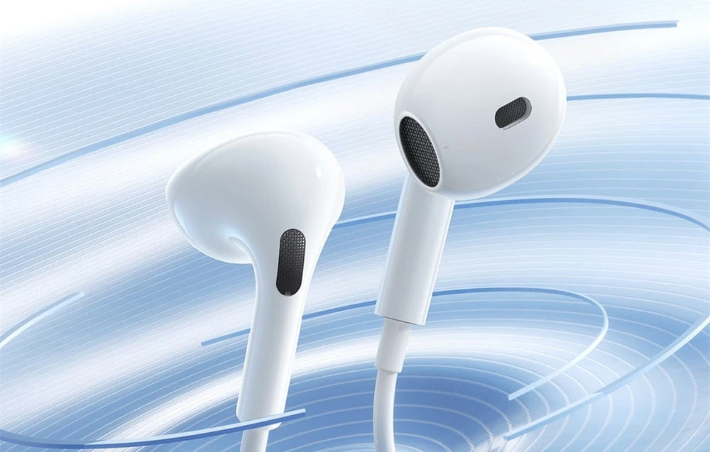 Baseus Encok CZ19 su laidu In-Ear ausinės baltos spalvos aprašymas - Prekės nuotrauka
