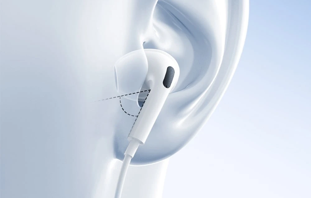 Baseus Encok HZ19 baltos spalvos su laidu į ausis įkišamos ausinės aprašymas - Prekės nuotrauka Baseus Encok HZ19 baltos spalvos su laidu į ausis įkišamos ausinės aprašymas - Prekės nuotrauka