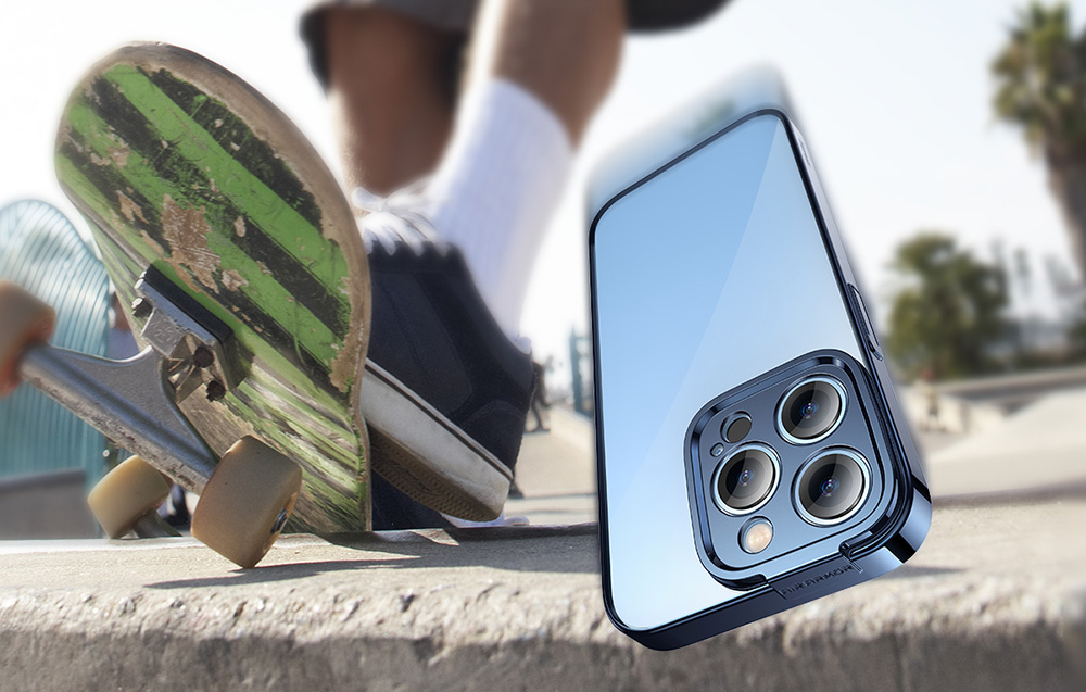 Baseus Blizgiai skaidrus dėklas ir grūdintas apsauginis stikliukas skirtas iPhone 14 Pro Max - Mėlynas aprašymas - Prekės nuotrauka Baseus Blizgiai skaidrus dėklas ir grūdintas apsauginis stikliukas skirtas iPhone 14 Pro Max - Mėlynas aprašymas - Prekės nuotrauka