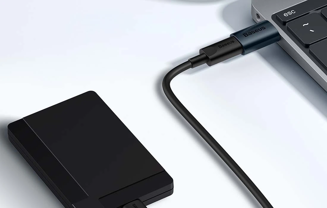 Baseus Ingenuity USB-A – USB-C OTG adapteris - Mėlynas aprašymas - Prekės nuotrauka