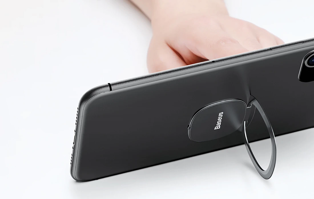 Baseus Invisible Ring telefono laikiklis / žiedas - Rožinis auksas aprašymas - Prekės nuotrauka