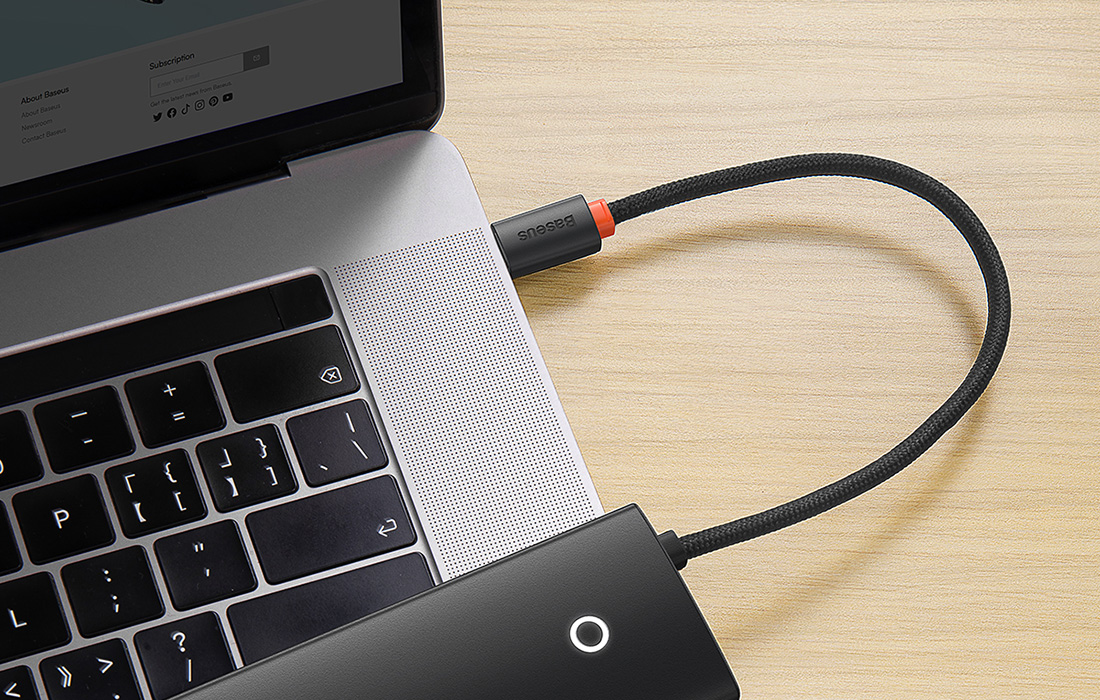 5in1 Baseus Lite serija USB-C 3x USB 3.0 + USB-C + HDMI šakotuvas (fekete) aprašymas - Prekės nuotrauka 5in1 Baseus Lite serija USB-C 3x USB 3.0 + USB-C + HDMI šakotuvas (fekete) aprašymas - Prekės nuotrauka