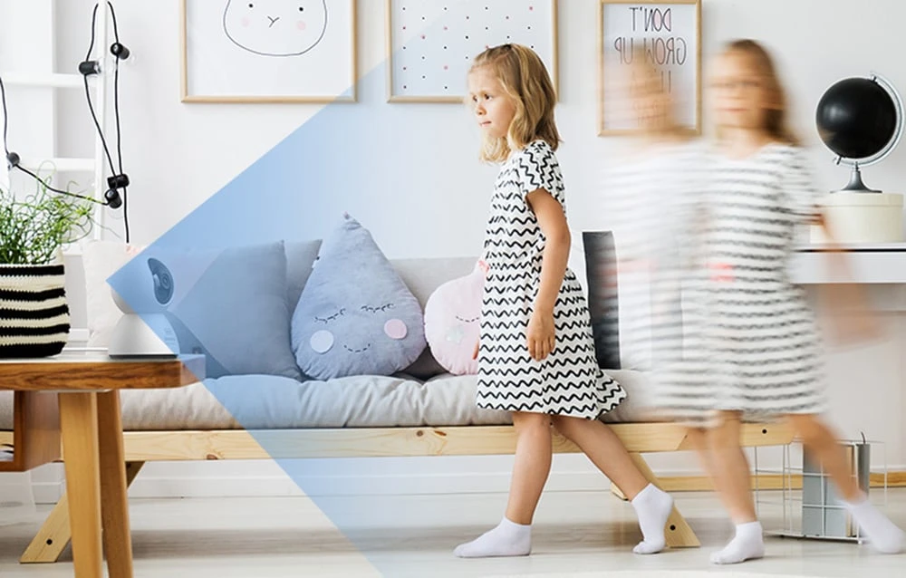 Baseus P1 3K vidaus kamera (balta) aprašymas - Prekės nuotrauka