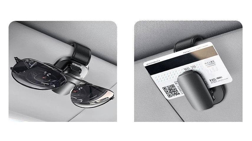 Baseus Platinum Vehicle akinių segtukas aprašymas - Prekės nuotrauka Baseus Platinum Vehicle akinių segtukas aprašymas - Prekės nuotrauka