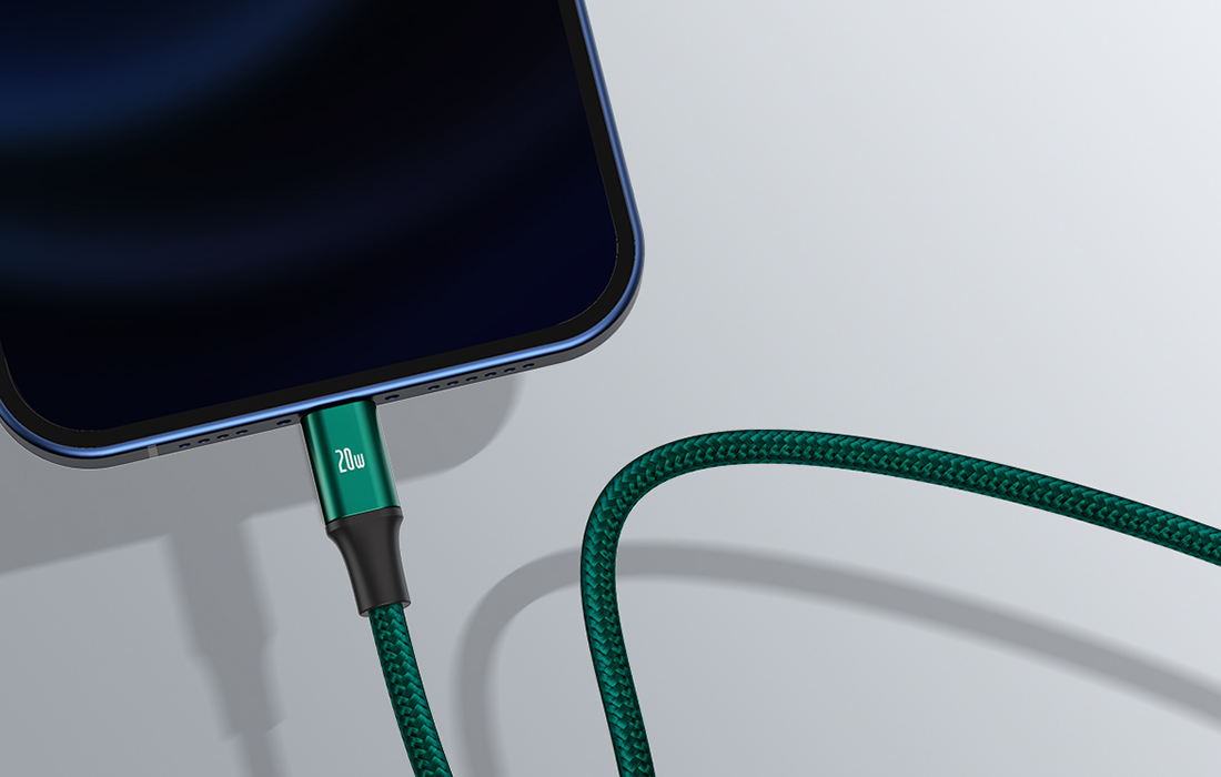 Baseus Rapid serijos Micro USB + Lightning + USB-C kabelis skirtas M+L+T 20W 1.5m – Žalias aprašymas - Prekės nuotrauka Baseus Rapid serijos Micro USB + Lightning + USB-C kabelis skirtas M+L+T 20W 1.5m – Žalias aprašymas - Prekės nuotrauka