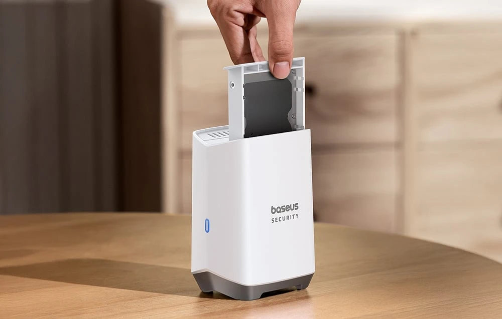 Baseus S1 Pro 3K Dual outdoor camera baltas aprašymas - Prekės nuotrauka Baseus S1 Pro 3K Dual outdoor camera baltas aprašymas - Prekės nuotrauka