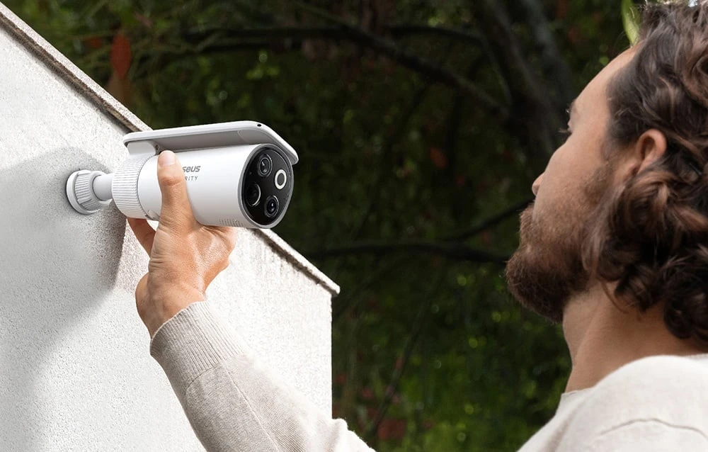 Baseus S1 Pro 3K Dual outdoor camera baltas aprašymas - Prekės nuotrauka Baseus S1 Pro 3K Dual outdoor camera baltas aprašymas - Prekės nuotrauka