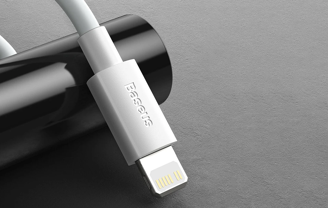 USB kabelių rinkinys Baseus Simple Wisdom Data Cable Kit USB to Type-C 5A (2PCS/Set) 1.5m baltas TZCATZJ-02 aprašymas - Prekės nuotrauka USB kabelių rinkinys Baseus Simple Wisdom Data Cable Kit USB to Type-C 5A (2PCS/Set) 1.5m baltas TZCATZJ-02 aprašymas - Prekės nuotrauka