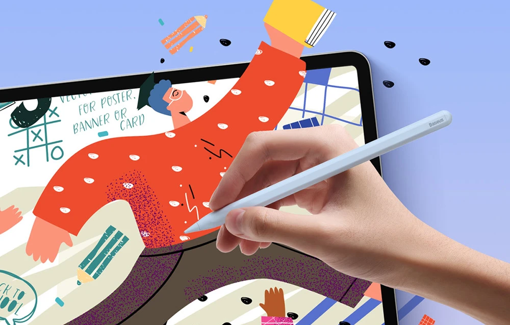 Baseus Smooth Writing 2 Stylus Pen (mėlynas) aprašymas - Prekės nuotrauka Baseus Smooth Writing 2 Stylus Pen (mėlynas) aprašymas - Prekės nuotrauka