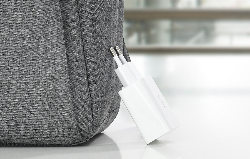Baseus Speed Mini greitas įkroviklis USB-C PD 3A 20W baltas aprašymas - Prekės nuotrauka Baseus Speed Mini greitas įkroviklis USB-C PD 3A 20W baltas aprašymas - Prekės nuotrauka