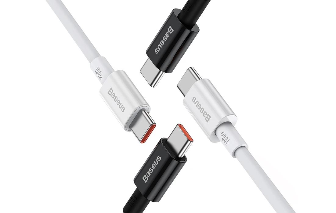 Baseus Superior serijos USB-C - USB-C kabelis 100W 1m juodas aprašymas - Prekės nuotrauka Baseus Superior serijos USB-C - USB-C kabelis 100W 1m juodas aprašymas - Prekės nuotrauka