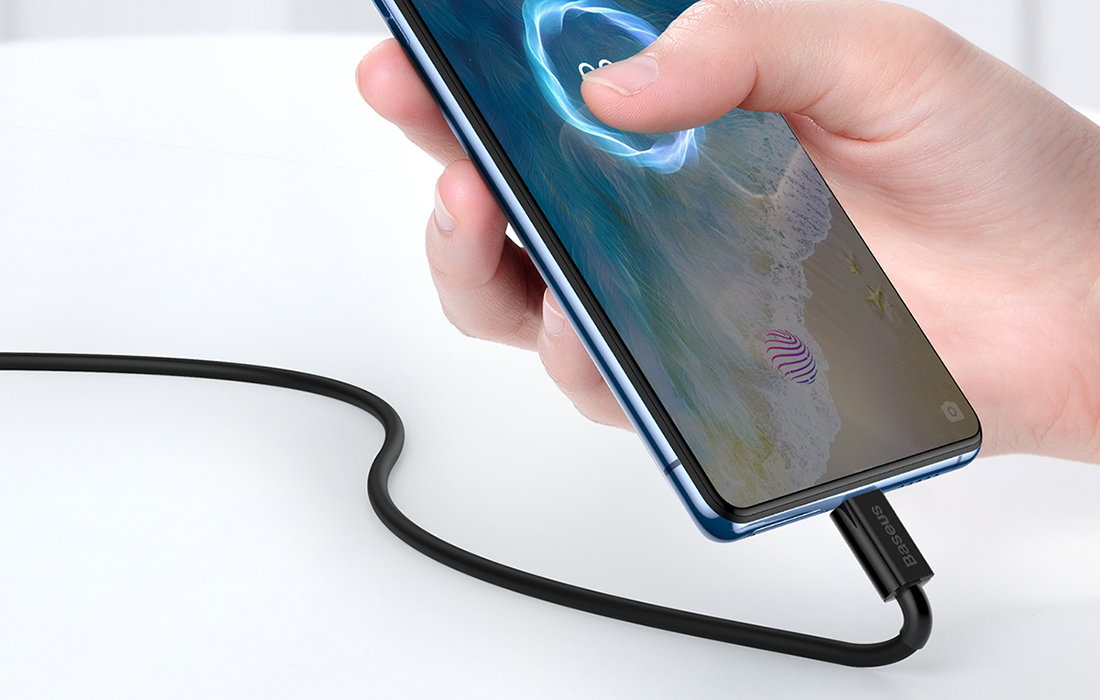 Baseus Superior Series USB – Micro USB kabelis 2A 1m – Juodas aprašymas - Prekės nuotrauka