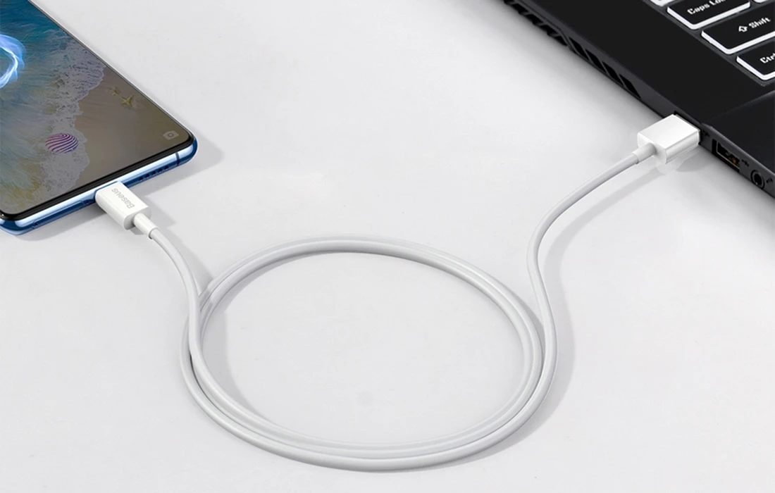 USB kabelis Baseus Superior iš USB į microUSB 2A 2.0m juodas CAMYS-A01 aprašymas - Prekės nuotrauka