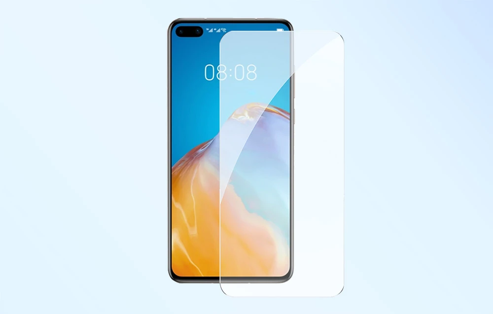 Baseus grūdinto stiklo ekrano apsauga, skirta HUAWEI P40 aprašymas - Prekės nuotrauka