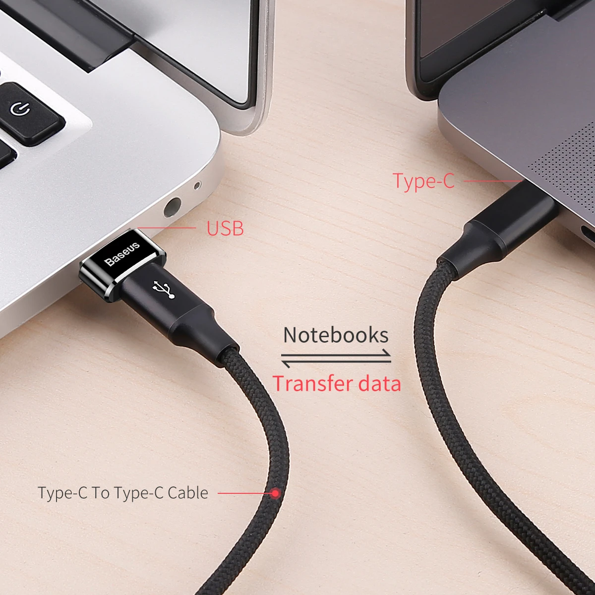 Baseus USB-C – USB-A adapteris 3A – Juodas aprašymas - Prekės nuotrauka Baseus USB-C – USB-A adapteris 3A – Juodas aprašymas - Prekės nuotrauka
