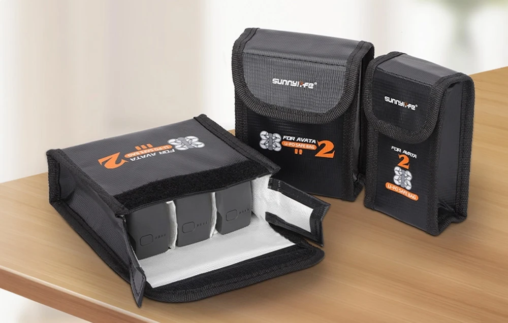 Baterijų krepšys Sunnylife, skirtas DJI Avata 2 (3 akumuliatoriams) aprašymas - Prekės nuotrauka Baterijų krepšys Sunnylife, skirtas DJI Avata 2 (3 akumuliatoriams) aprašymas - Prekės nuotrauka