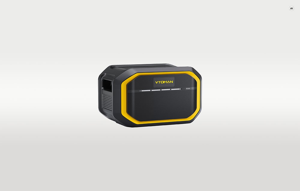 Baterija VTOMAN FlashSpeed 1500 (Pilkas) aprašymas - Prekės nuotrauka
