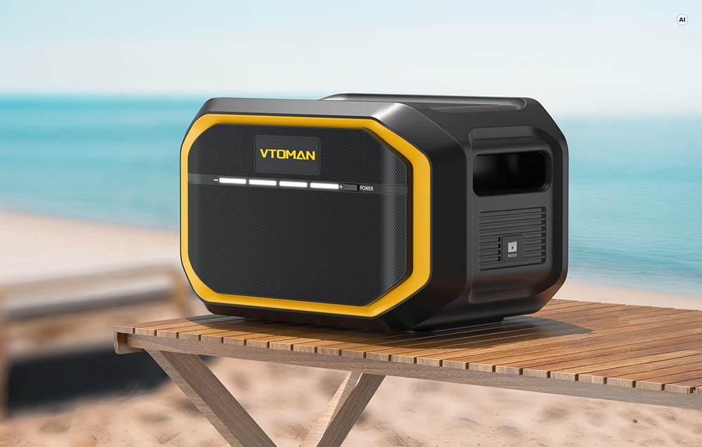 Baterija VTOMAN FlashSpeed 1500 (Pilkas) aprašymas - Prekės nuotrauka